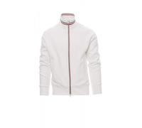 PAYPER Nazionale Felpa da Uomo con Zip intera Tricolore Bandiera Manica Lunga