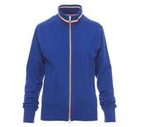 Payper NAZIONALE LADY Felpa da Donna a Zip Intera Manica Lunga Maglia Tricolore