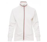 Payper NAZIONALE LADY Felpa da Donna a Zip Intera Manica Lunga Maglia Tricolore