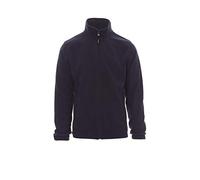 PAYPER Nepal Felpa Pile Uomo Donna 100% Poliestere Chiusura Zip Elastici stringi Polso Tasche Laterali Blu Navy (XL)