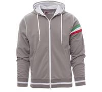 Payper NEVADA Felpa da Uomo a Manica Lunga Tricolore Bandiera Italia Poliestere