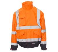 Payper PADDOCK Giubbino Giacca Invernale Alta Visibilità Catarifrangente Bande