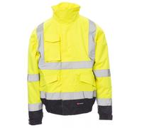 Payper PADDOCK Giubbino Giacca Invernale Alta Visibilità Catarifrangente Bande