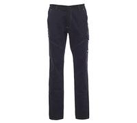 PAYPER Pantalone da Lavoro Multitasche Cotone Uomo Worker Winter Invernale (Navy, L)