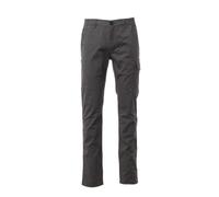 PAYPER Pantalone da Lavoro Multitasche Invernale Felpato Unisex Power Winter Grigio