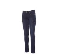 PAYPER Pantalone Donna Hummer Lady (46 - Deep Blue) Anche con Ricamo E Stampa