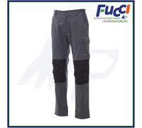 PAYPER Pantalone da Lavoro Unisex Worker Tech Anche con Ricamo E Stampa XXL