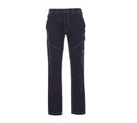 Payper Pantalone Unisex Worker Summer Leggero 100% cotone Ricamo e Stampa 5XL Blu Navy