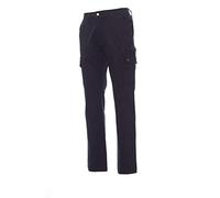 PAYPER Pantalone Uomo Forest Stretch (46 - Blu Navy) Anche con Ricamo E Stampa
