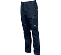 PAYPER Pantalone Worker Unisex, multistagione, Elastici Laterali e Passanti in Vita, Worker Orange 5XL