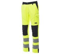 PAYPER Pantaloni CHARTER TECH Alta Visibilità Rifrangenti con Porta Ginocchiere