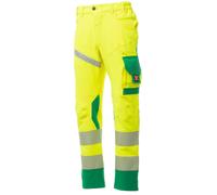 PAYPER Pantaloni NEXT 4W HI-VI Stretch Multistagione Alta Visibilità Multitasche