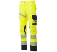 PAYPER Pantaloni NEXT 4W HI-VI Stretch Multistagione Alta Visibilità Multitasche