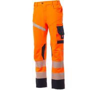 PAYPER Pantaloni NEXT 4W HI-VI Stretch Multistagione Alta Visibilità Multitasche