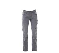 Payper Pantaloni Uomo Multitasche West Jeans Denim Stretch 300 gr Sfumato