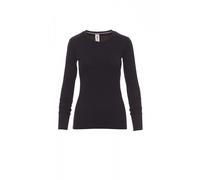 Payper PINETA LADY T-Shirt Maglia Sfiancata a Manica Lunga da Donna in Cotone