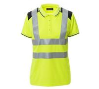 PAYPER Polo GUARD+ LADY da Donna Alta Visibilità Rifrangente Lavoro Mezza Manica