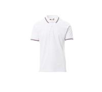PAYPER Polo Unisex A Manica Corta A 3 Bottoni Bianchi France