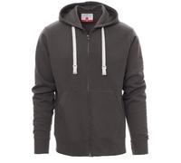 Payper PORTLAND Felpa Uomo con Cappuccio Tasche a Marsupio Con Zip intera Cotone
