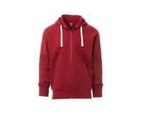 Payper PORTLAND Felpa Uomo con Cappuccio Tasche a Marsupio Con Zip intera Cotone