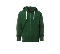 Payper PORTLAND Felpa Uomo con Cappuccio Tasche a Marsupio Con Zip intera Cotone