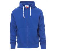 Payper PORTLAND Felpa Uomo con Cappuccio Tasche a Marsupio Con Zip intera Cotone