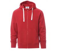 Payper PORTLAND Felpa Uomo con Cappuccio Tasche a Marsupio Con Zip intera Cotone