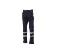 Payper POWER STRETCH REFLEX Pantalone da Lavoro Multistagione Uomo Riflettente