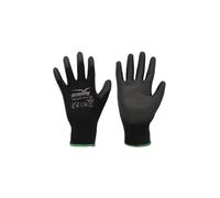 Payper PULSE PU6 Guanti da lavoro spalmati 100% poliestere unisex resistenti applicazioni leggere manipolazioni precisione Nero, Conf.12 paia (8)