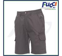 PAYPER Bermuda Uomo Rimini Summer (L - Smoke) Anche con Ricamo E Stampa