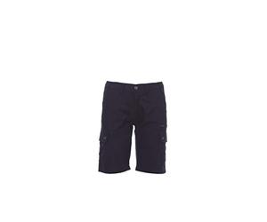 PAYPER Rimini Summer Lady Bermuda da Donna 100% Cotone Tasche Laterali Chiusura con Patta Zip portametro Blu Navy (XS)