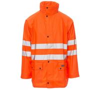 Payper RIVER-JACKET Giacca Impermeabile Alta Visibilità Antipioggia cappuccio