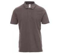Payper ROME Polo a manica Corta 3 Bottoni da Uomo Maglia 100% Cotone Perlato