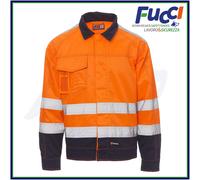 Payper SAFE HI-VI WINTER Giacca Alta Visibilità Satin 295g con Tasche e Badge