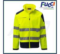 Payper SCREEN Giacca Alta Visibilità Uomo Impermeabile Softshell Rifrangente