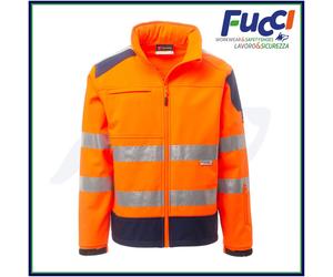 Payper SCREEN Giacca Alta Visibilità Uomo Impermeabile Softshell Rifrangente