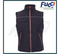 Payper SHUTTLE 2.0 Gilet da Lavoro Imbottito Unisex con Tasche Zip e Inserti