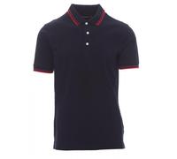 PAYPER SKIPPER Polo da Uomo Manica Corta in cotone 3 bottoni Bordini a Contrasto