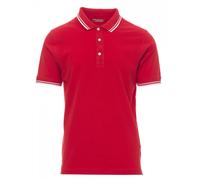 PAYPER SKIPPER Polo Uomo Manica Corta Cotone 3 bottoni Bordini a Contrasto