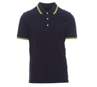 PAYPER SKIPPER Polo Uomo Manica Corta Cotone 3 bottoni Bordini a Contrasto