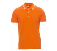 PAYPER SKIPPER Polo Uomo Manica Corta Cotone 3 bottoni Bordini a Contrasto