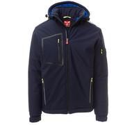 Payper STREAM PAD Giacca Softshell Imbottito Colletto Pile Uomo Cappuccio Tasche