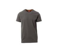 Payper Sunrise T-Shirt da Uomo Girocollo Manica Corta 100% Cotone Colletto in Costina Misto Spandex (IT, Testo, L, Regular, Regular, Grigio Smoke)