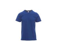PAYPER Sunrise T-Shirt Maglia Maglietta Mezza Manica Corta da Uomo Jersey 100% Cotone Girocollo Blu Royal (4XL)