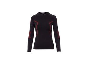 Payper THERMO PRO 240 LS Maglia termica da uomo girocollo maniche lunghe raglan misto poliammide poliestere tessuto elasticizzato Nero