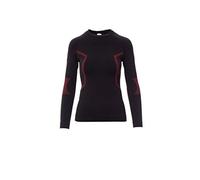 Payper THERMO PRO LADY 240 LS Maglia termica da donna girocollo maniche lunghe raglan misto poliammide poliestere tessuto elasticizzato Nero (XL/XXL)