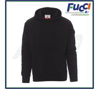 Felpa uomo cappuccio tasche marsupio maglia cotone Toledo Payper anche 4xl 5xl
