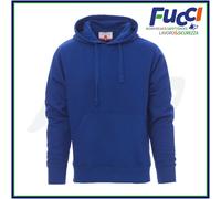 Payper TORONTO Felpa Uomo Cappuccio Tasche Marsupio Cotone Garzata Invernale