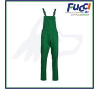 Payper TROLLEY Pettorina Salopette da Lavoro in Cotone con Tasche Meccanico