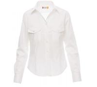 Payper TROPHY LADY Camicia Sfiancata Donna Manica Lunga 100% Cotone Bottoni